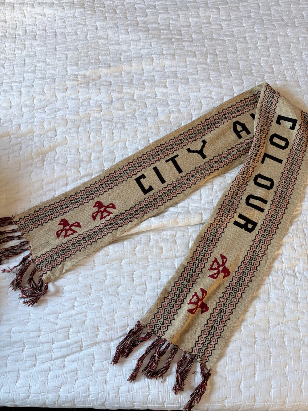 Rare limited City and Colour scarf